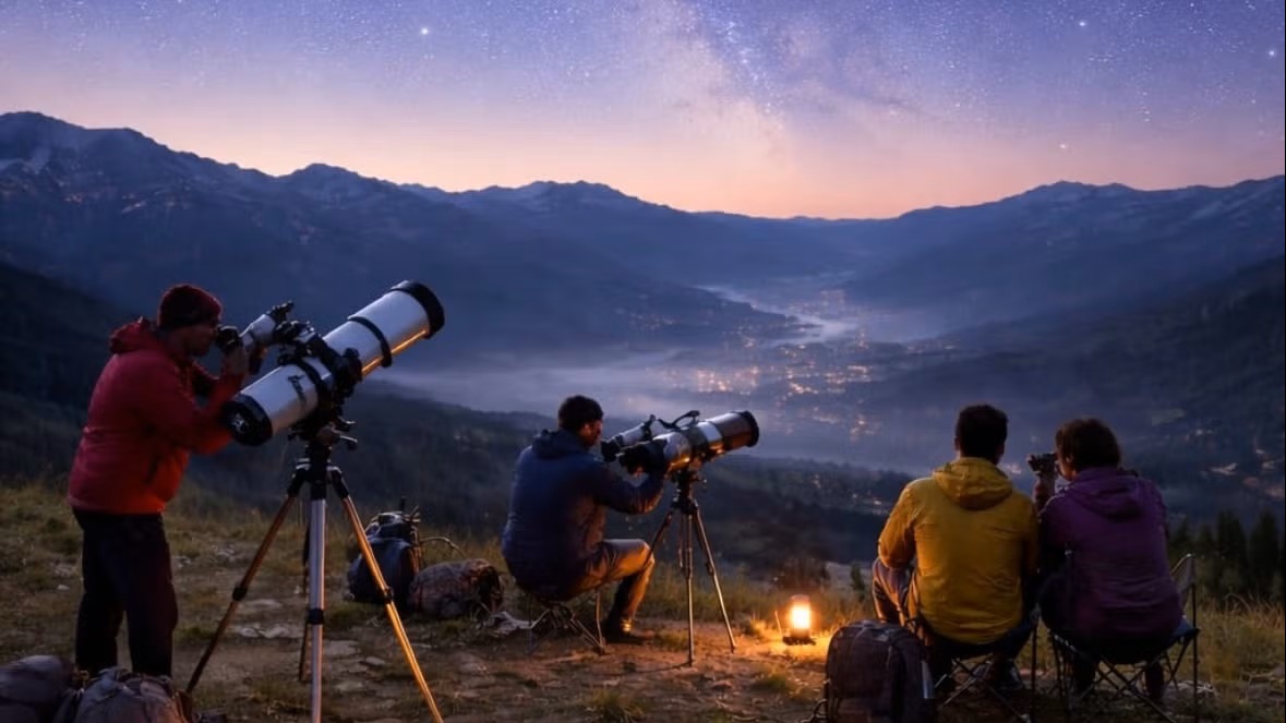 Senderismo astronomia - Madrid Mountain